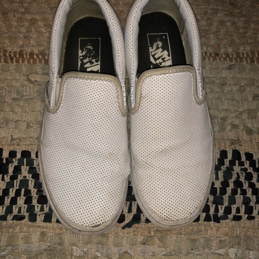 LEATHER VANS !!!
